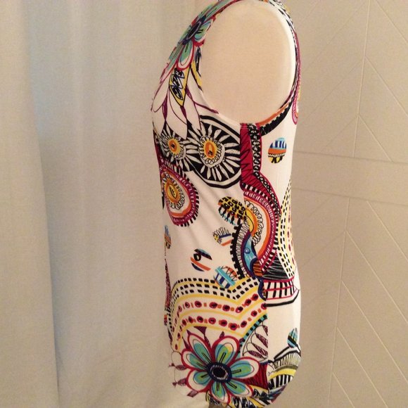 Linda Leal colorful summer tank/tunic - Picture 6 of 11